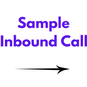 inbound call text